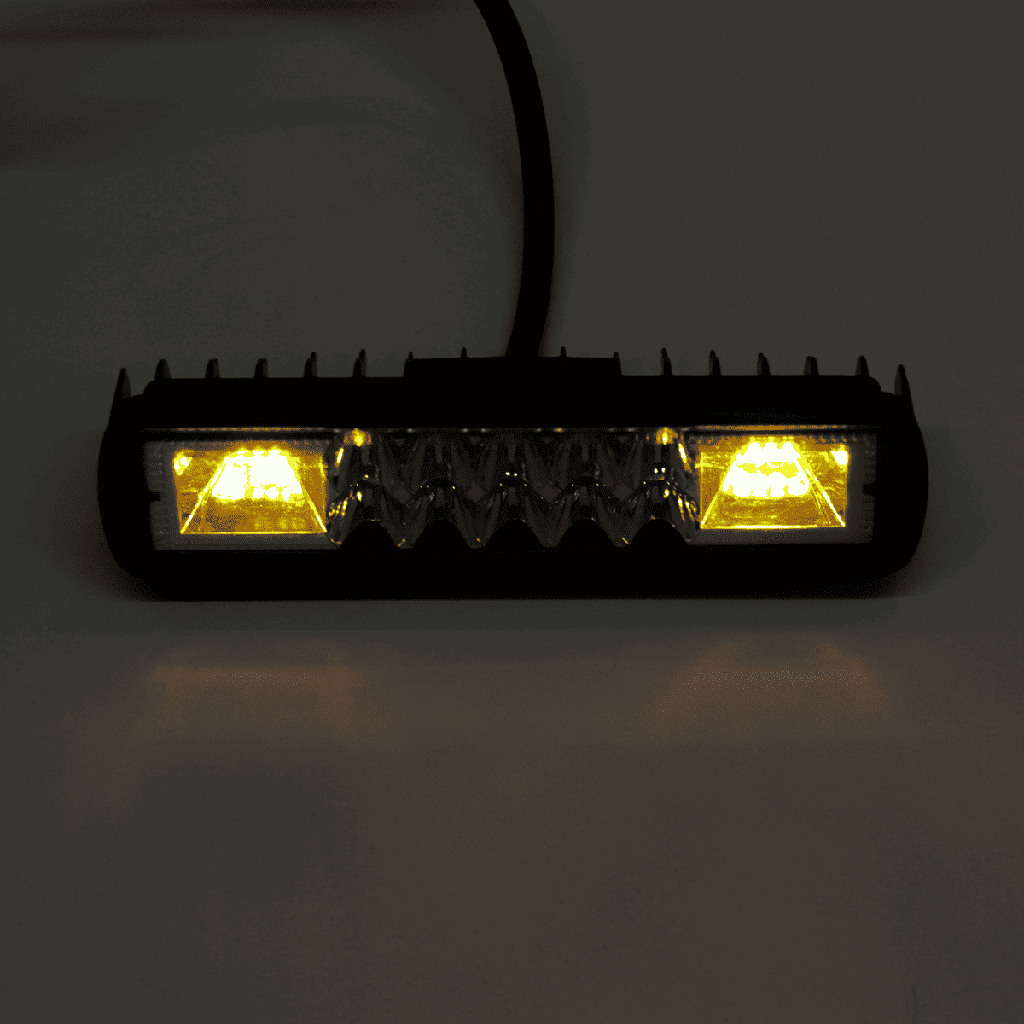 FARO DE LED FARO DE LED RECTANGULAR - MICRO CHIP 18 LED