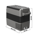 HELADERA ELBER 12/24V PORTATIL 47 LITROS