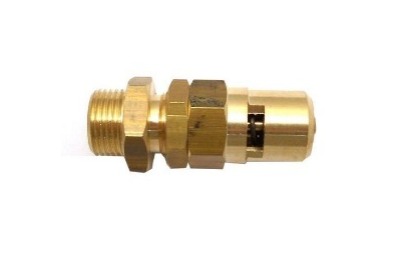 VALVULA DE SEGURIDAD COMPRESOR VARGAS BRONCE M16 - SC 112/13