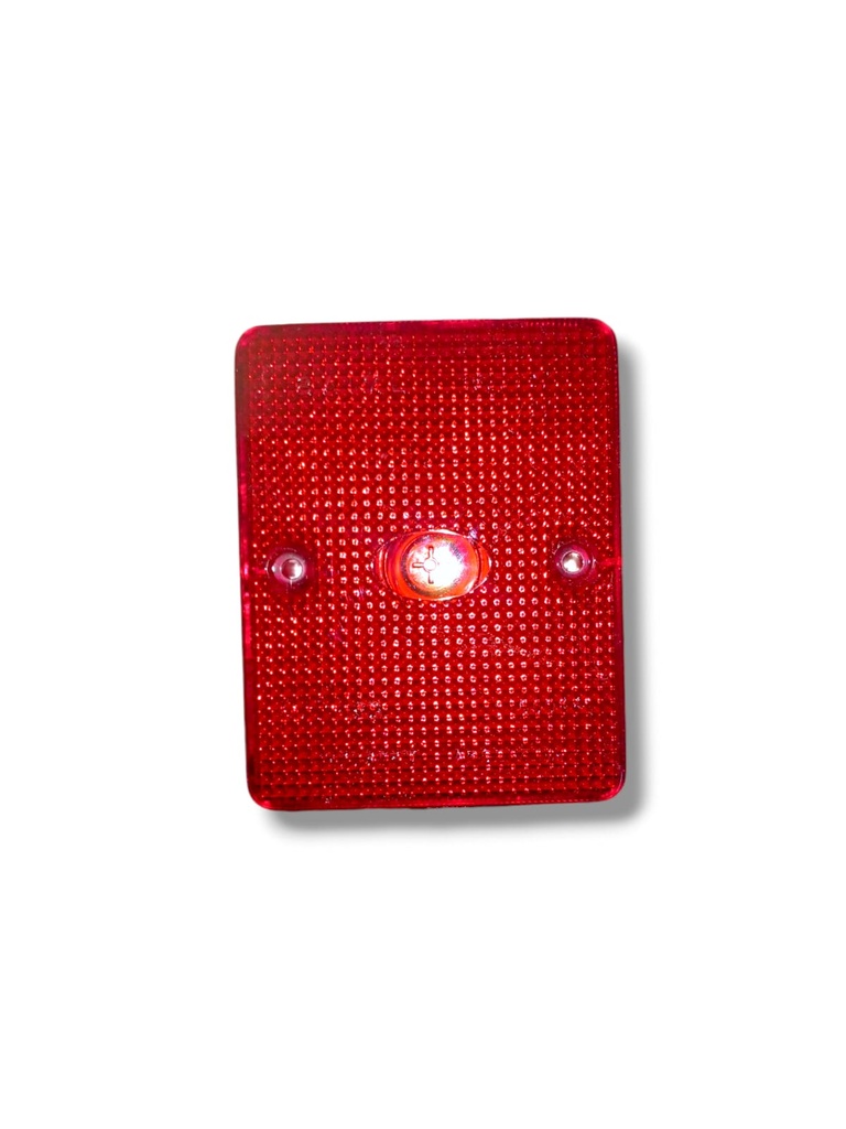 LENTE CRISTAL 1600 ROJO