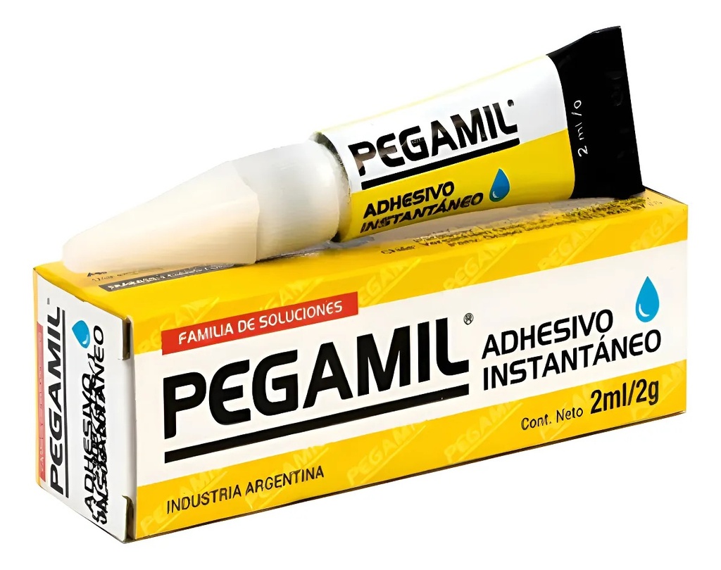 PEGAMENTO ADHESIVO INSTANTANEO PEGAMIL 2G