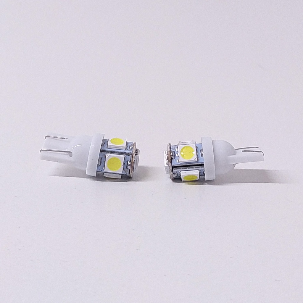 LAMPARA FOCO BLISTER X 2 BLANCO 24V SIN CULOTE