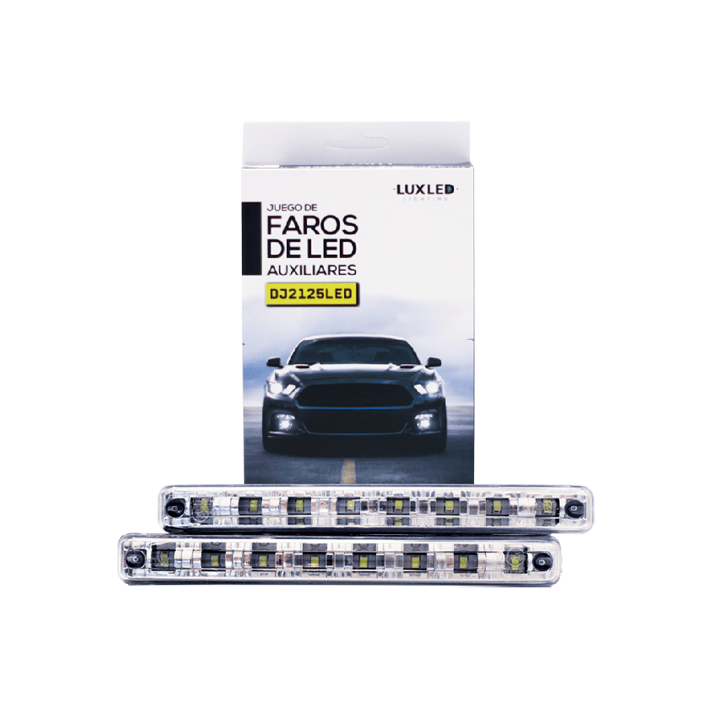 FAROS DE LED AUXILIARES UNIVERSAL RECTANGULAR 12V.