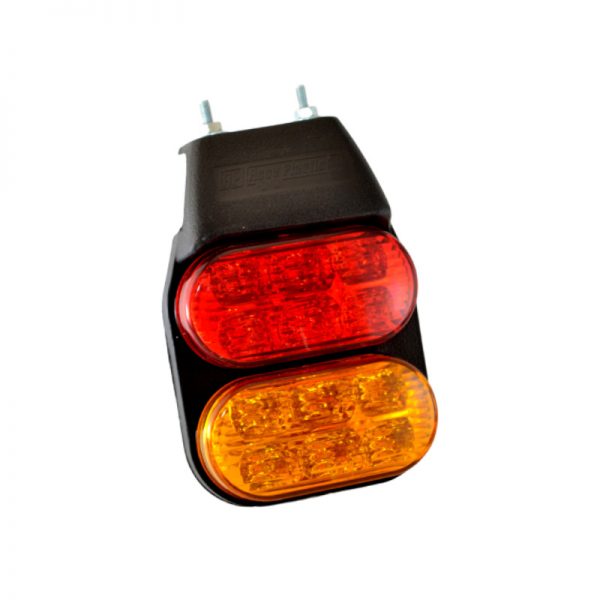 FARO LATERAL 6 LED AMB / ROJO  BIVOLTAJE 402