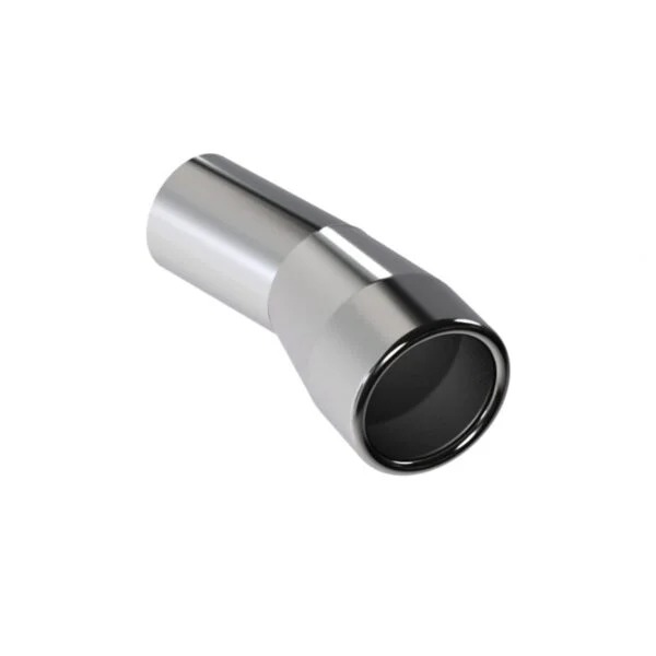 SALIDA ESCAPE CROMADO CURVO 4 1/2 PULGADAS