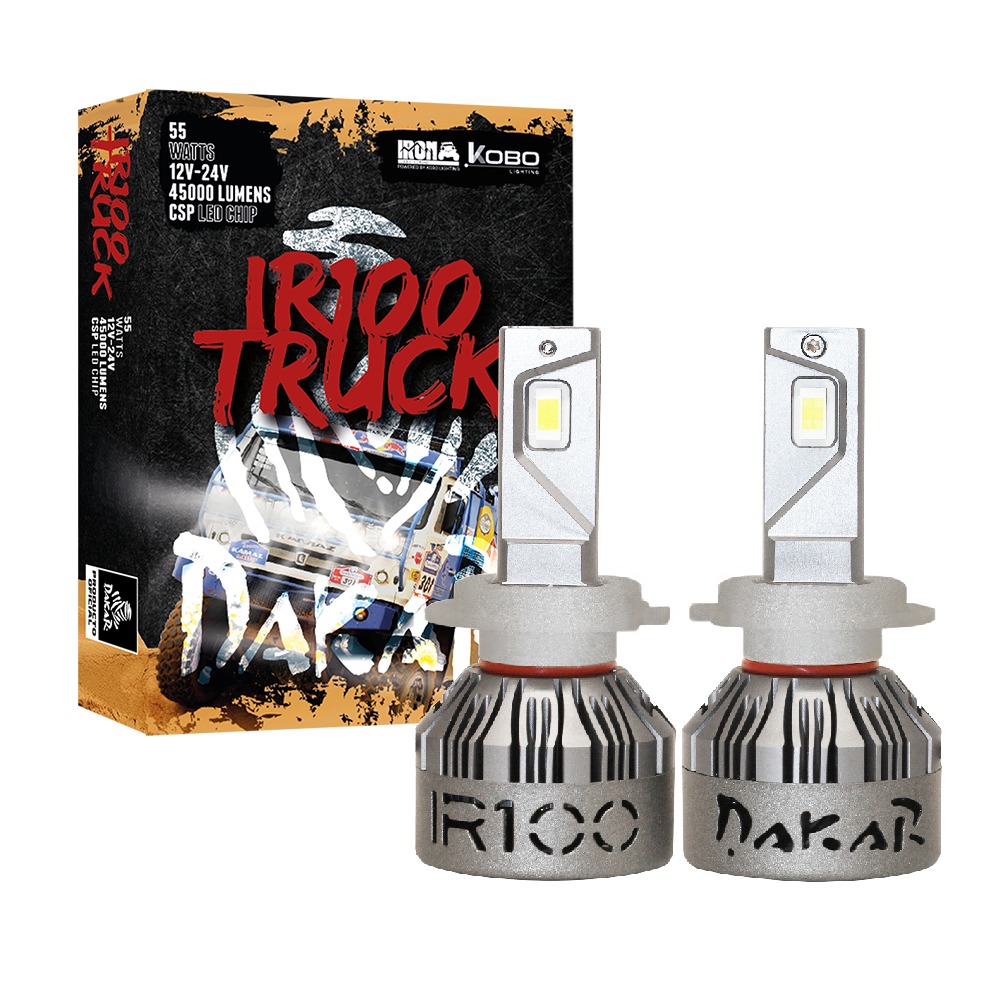 CREED LED H1 DAKAR LUZ CHIP 55 WATTS 12V - 24V CON COOLER