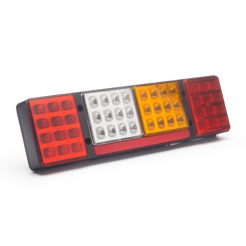 FARO TRASERO COMB DE 12 LED 24V ANCLAJE BULON 1/4