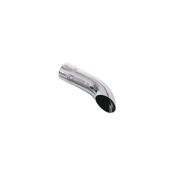 TERMINAL DE ESCAPE CROMADO CORTO 4 1/2 PULGADAS