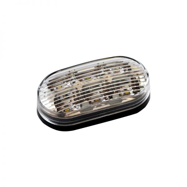 FARO LATERAL 6 LED 24V CRISTAL 400