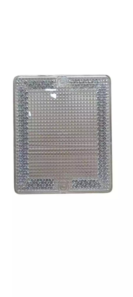 LENTE DE FARO RECTANGULAR 1400 CRISTAL