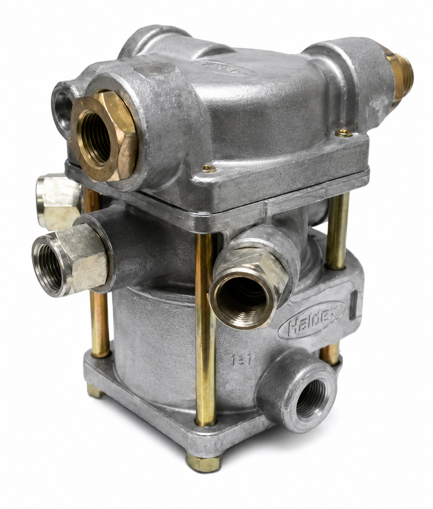 VÁLVULA RELAY DE 2 LÍNEAS, CON CONTROL DE CÁMARAS SPRING BRAKE