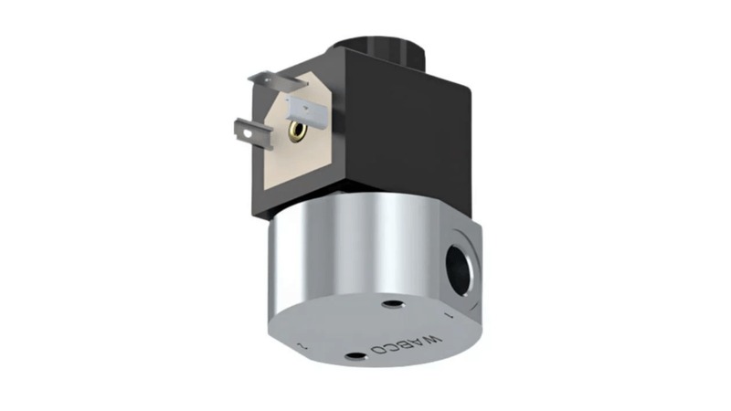 VALVULA SOLENOIDE 24V REDONDA X2 M12