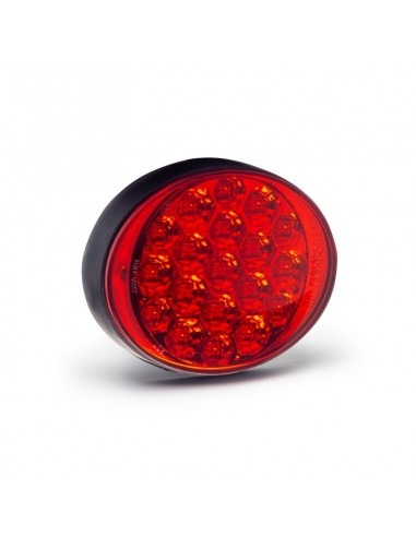 FARO TRASERO INDIVIDUAL 24V 19 LEDS CREE ROJO