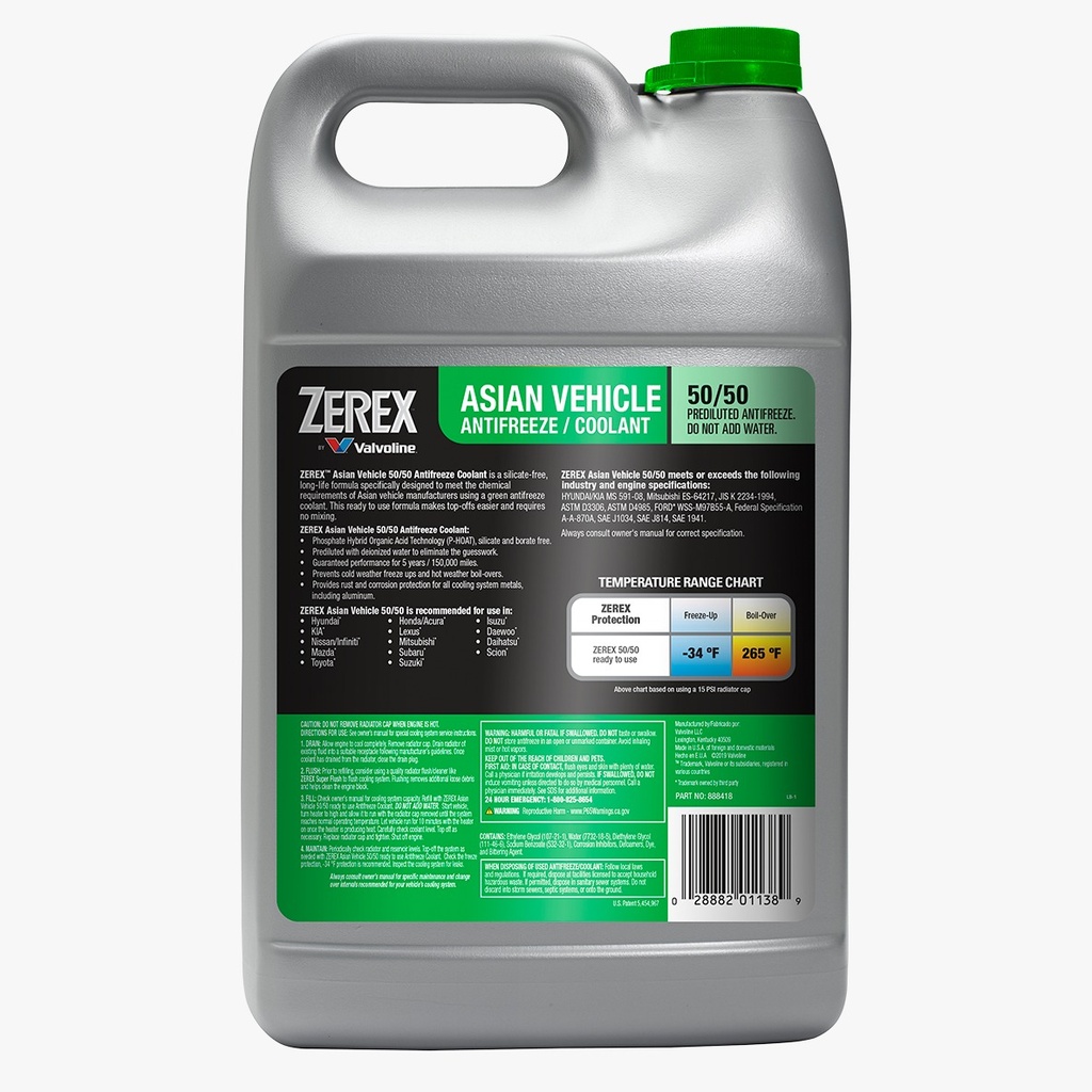 LIQUIDO REFRIGERANTE ZEREX VERDE