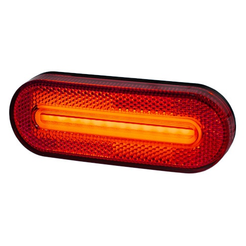 [BA1010E R] FARO ELECTRONICO POSICION DELANTERO BIVOLTAJE ROJO