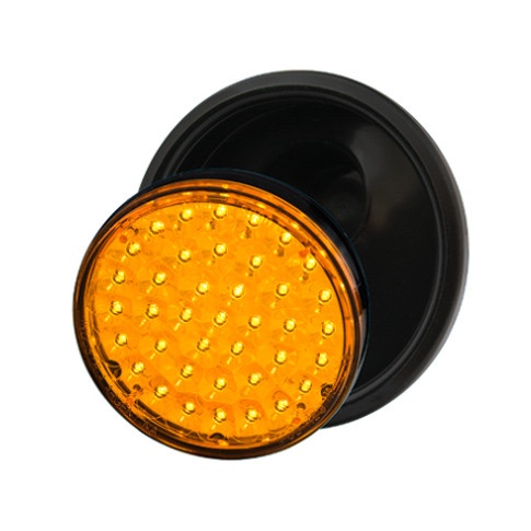 [BA3000E AU] FARO ELECTRONICO 39 LED'S BIVOLTAJE AMBAR