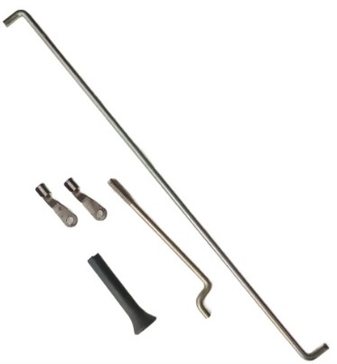 [25329/2 - 60021] KIT VARILLAS TRABA CERRADURA PTA MB - UNIV