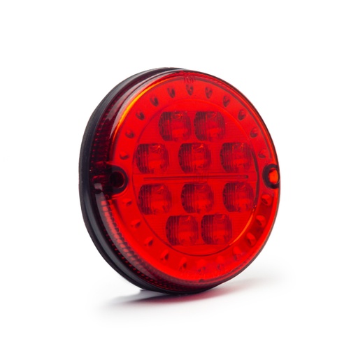 [AP 930/10LED 24V] FARO TRASERO ROJO INDV - 10 LED 24V
