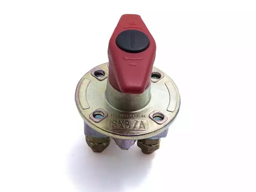 [00381/12 EM-15013] LLAVE CORTA CORRIENTE BLINDADO REFORZADO 12/24V C/LLAVE FIJA