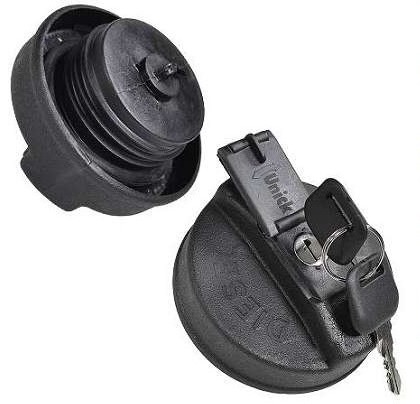 [00459/1 - 2671] TAPA DE COMBUSTIBLE CON LLAVE TANQUE DE PLASTICO CON ROSCA EN EL PERNO / VALVULADA