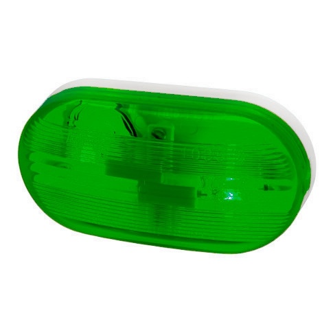 [BA1035L V] LENTE POSICION OVAL VERDE
