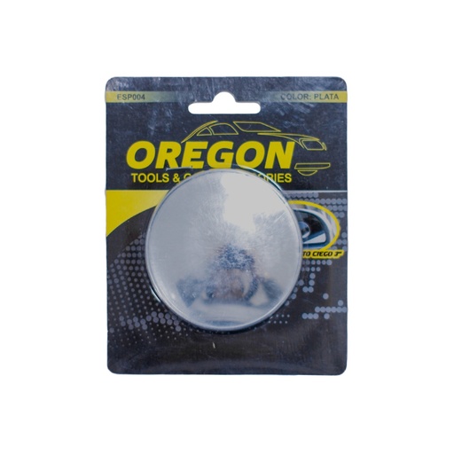 [3027/13 ESP004] ESPEJOS PUNTO CIEGO 3 REDONDO BORDE PLASTICO METALICO PLATEADO UNIVERSAL