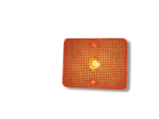 [00258/42 1600L.A] LENTE AMBAR 1600 98MM X 124MM