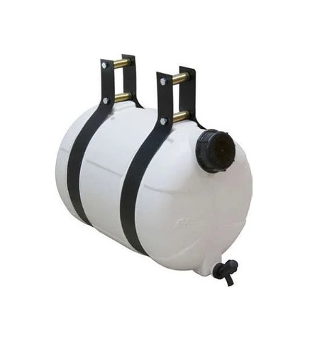 [3009/9 M198R] TANQUE DE AGUA SOPRADA 15 LITROS RECICLADA BLANCO