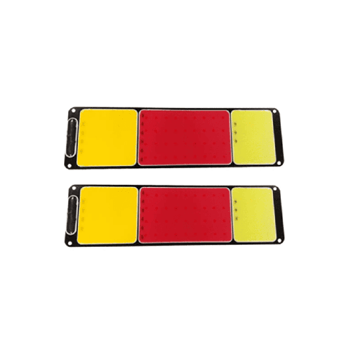 [TRUCKTRI12V] JUEGO DE FAROS TRASERO PARA CAMION LED