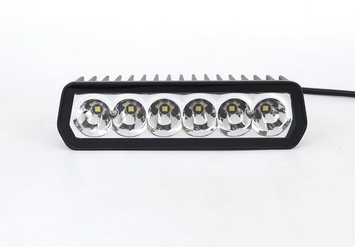 [00375/13] RECTANGULAR 18 WATTS (6 LED 3 WATTS) COLOR BLANCO 12V / 24V