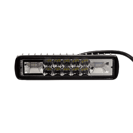[DJ1112ULTRA] FARO DE LED FARO DE LED RECTANGULAR - MICRO CHIP 18 LED