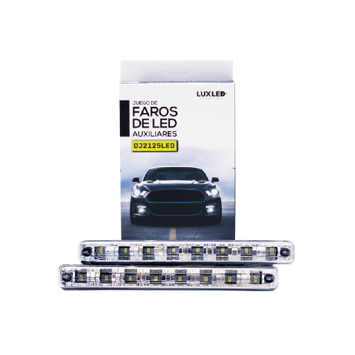 [DJ2125LED] FAROS DE LED AUXILIARES UNIVERSAL RECTANGULAR 12V.