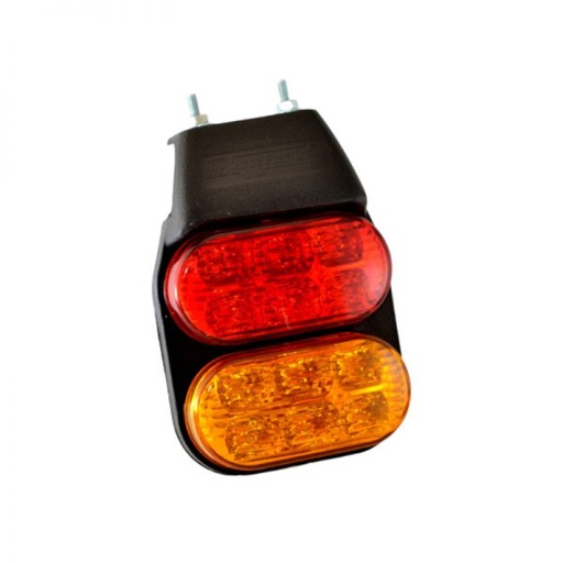 [AP 402-6LED ROJ/AMB] FARO LATERAL 6 LED AMB/ROJ 24V