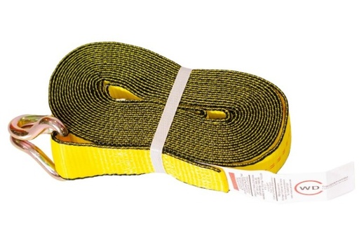 [WD6033] TRACA TRAKA CRIQUET 2"x 9 mts C/GANCHO UNIVERSAL