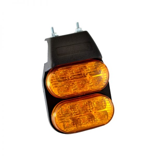[AP402-6LED AMB/AMB] FARO LATERAL 6 LED AMB/AMB 24V