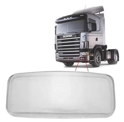 [CRO-32251/5D] LENTE DE FARO AUXILIAR SCANIA S4 -DERECHO
