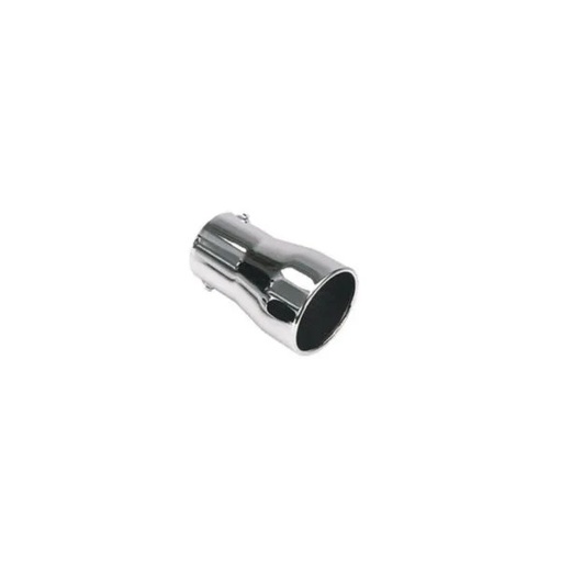 [3531/9 S316B S-316B] TERMINAL DE ESCAPE CROMADO CORTO 4 1/2 PULGADAS RECTO