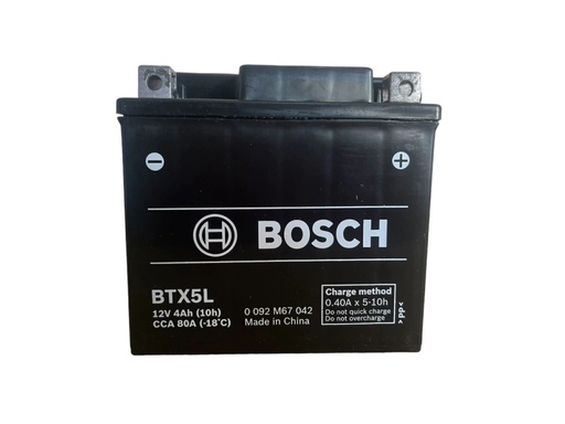 [BTX5L] BATERIA 12V 4 AMPERES 80A