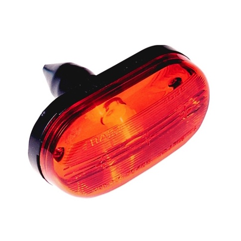 [BA1036R] FARO POSICION UNIVERSAL PARA EMBUTIR ROJO