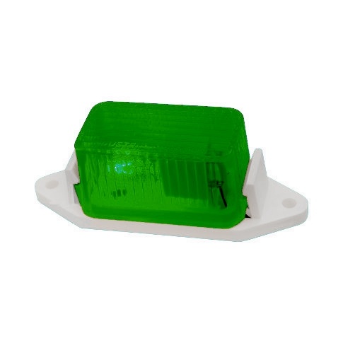 [BA1030V] FARO POSICION RECTANGULAR VERDE