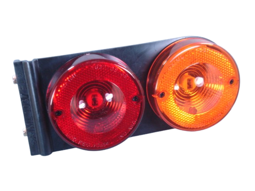[BA1037FL2] FARO FLEXIBLE SOPORTE LATERAL DOBLE AMB/ROJ
