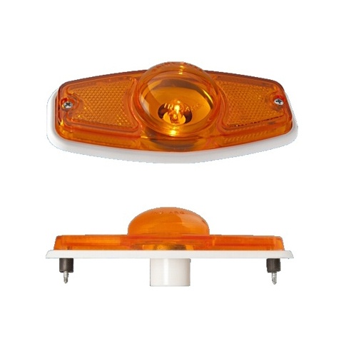 [BA3060A] FARO POSICION DELIMITADOR C/2RETRORREFELCTORES AMBAR