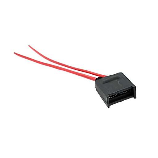 [00383/12 CA-PFG] PORTA FUSIBLE FICHA AEREO PLANO REFORZADO C/CABLE 3MM